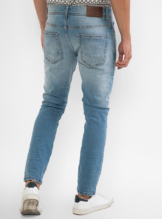 JEANS BARBADOS ROTURA CALCE SKINNY - 3