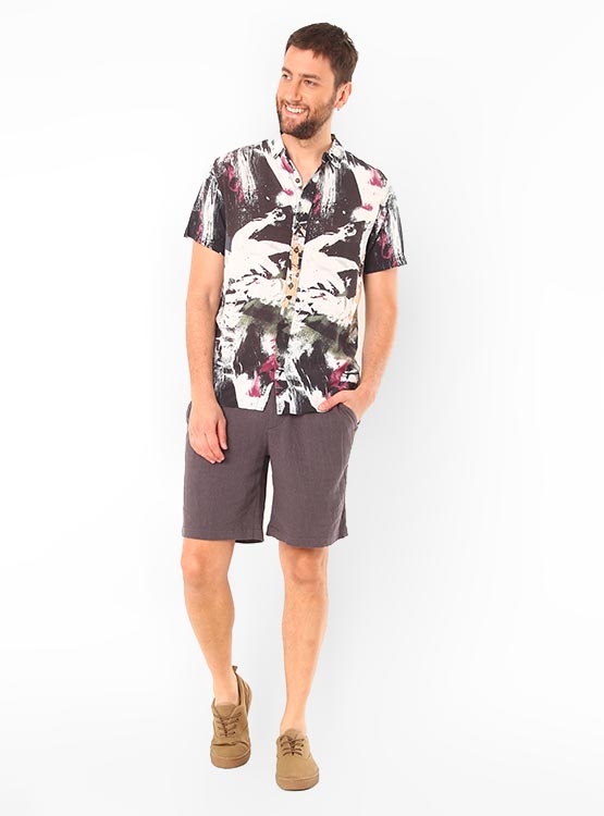 YHEGHT - Playera De Manga Corta Con Estampado En 3D Para Hombre, Diseño