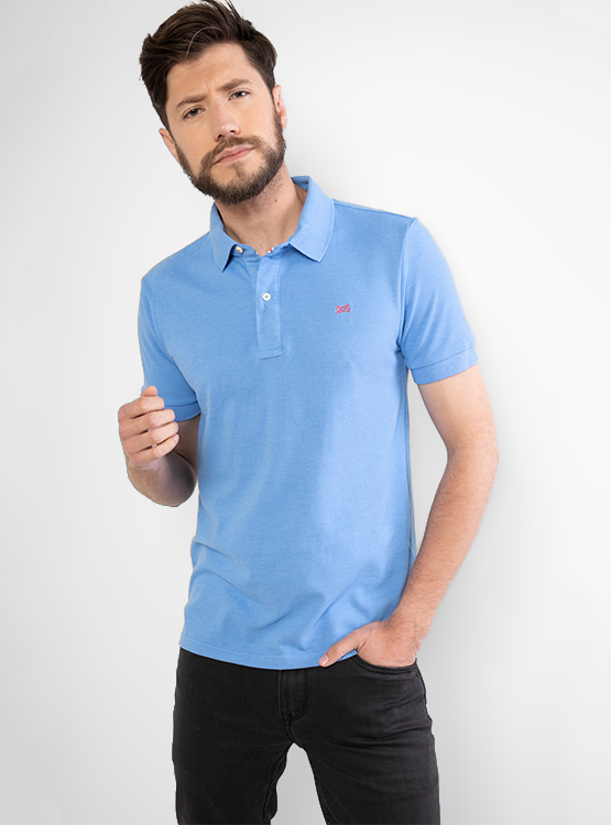 POLERA REGATTA PIQUE CALCE REGULAR MANGA CORTA - 3