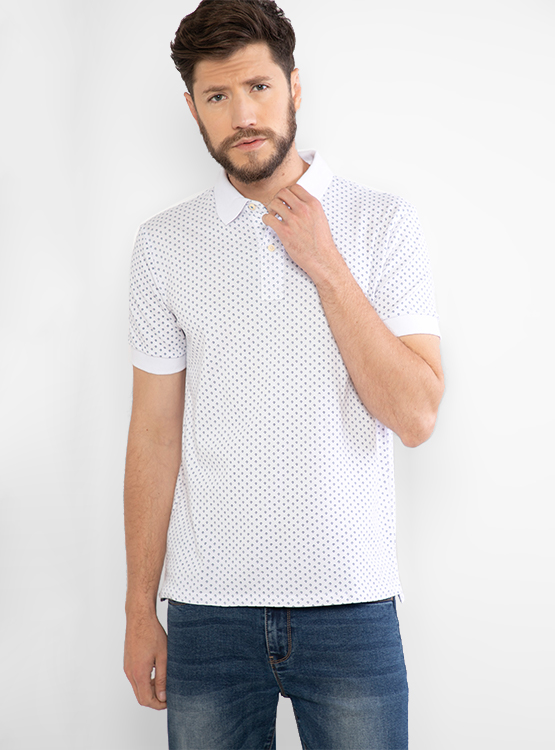 POLERA REGATTA MINI PRINT CUELLO POLO MANGA CORTA - 3