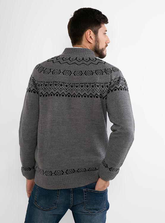 SWEATER FULL ZIPPER SHERPA ETNICO REGATTA - 3
