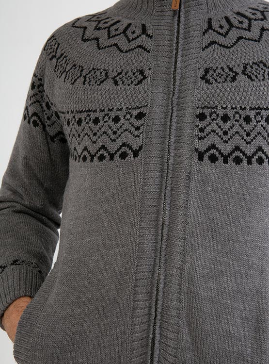 SWEATER FULL ZIPPER SHERPA ETNICO REGATTA - 4