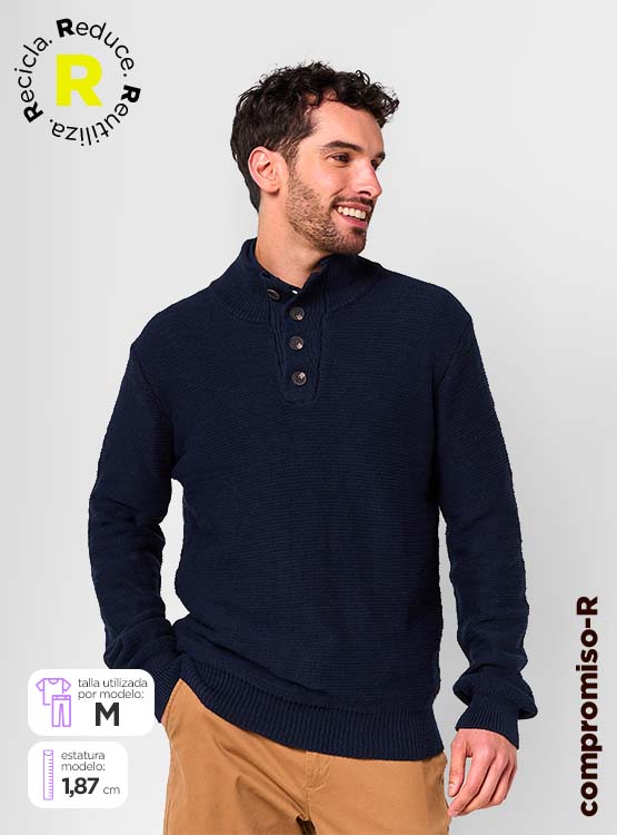 SWEATER REGATTA BOTÓN - 1