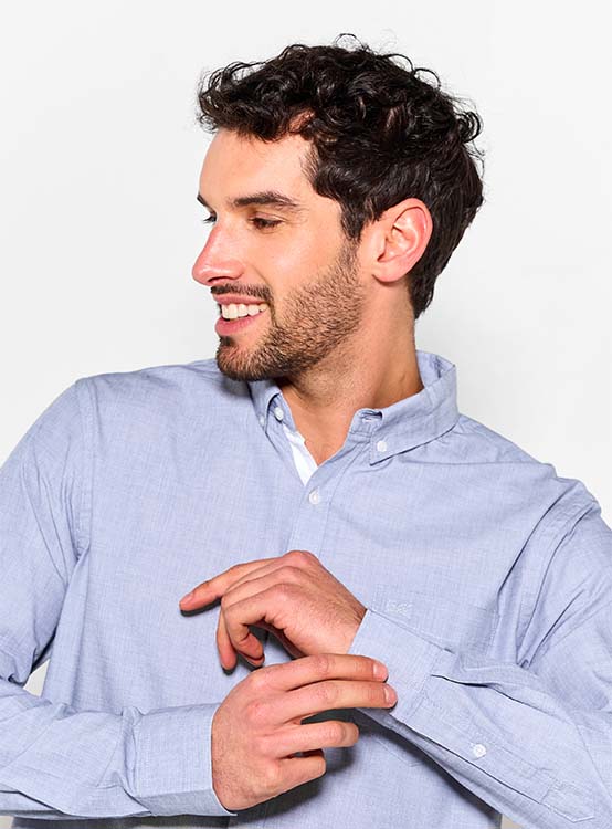 CAMISA MANGA LARGA ALGODÓN HOMBRE REGATTA FILLY - 3