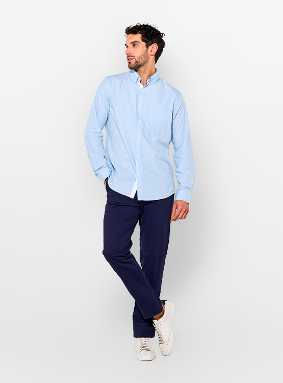 CAMISA MANGA LARGA ALGODÓN HOMBRE REGATTA FILLY - 4