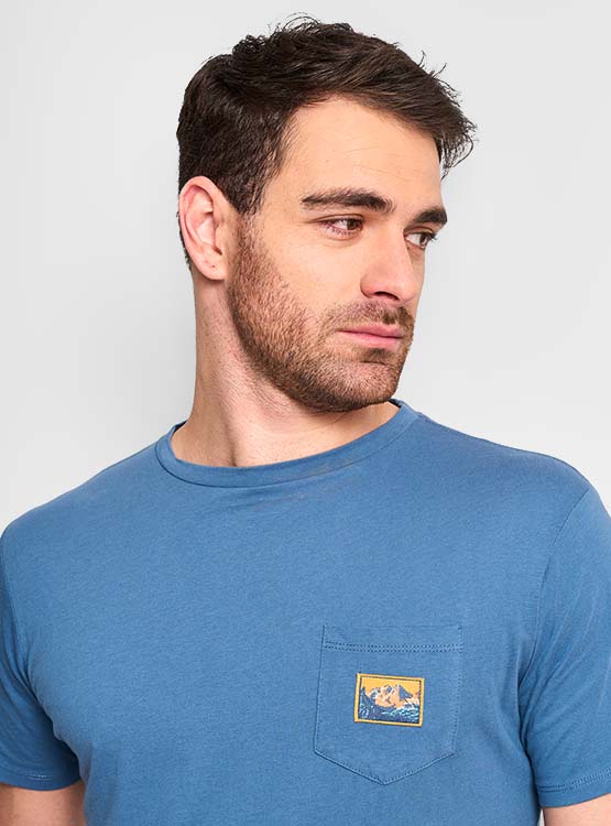 Camiseta Básica De Algodón 100% Para Hombre Crosshatch - Manga Corta, Cuello Redondo, Estampado Gráfico