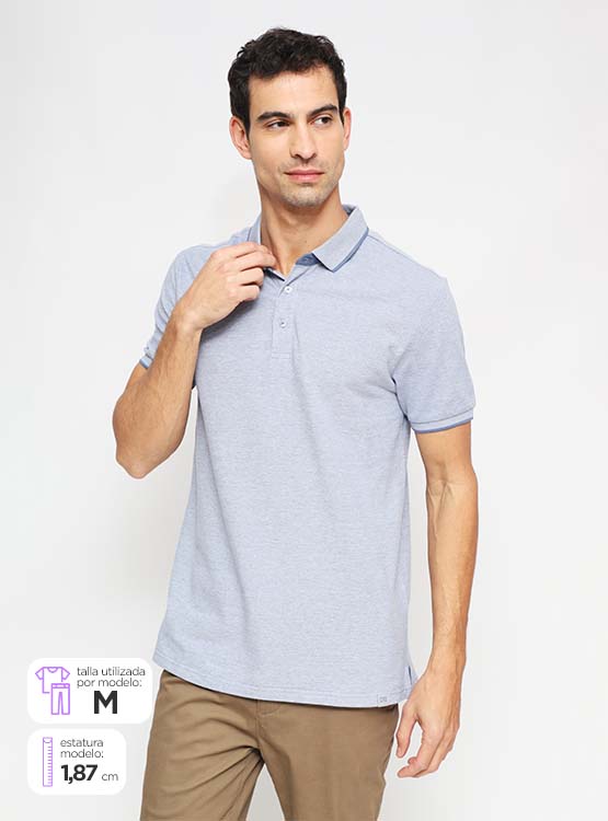 POLERA REGATTA CUELLO PIQUÉ