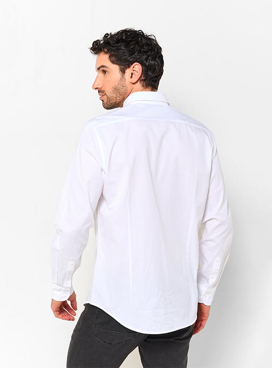 CAMISA CACHAREL MANGA LARGA LAVADA - 2