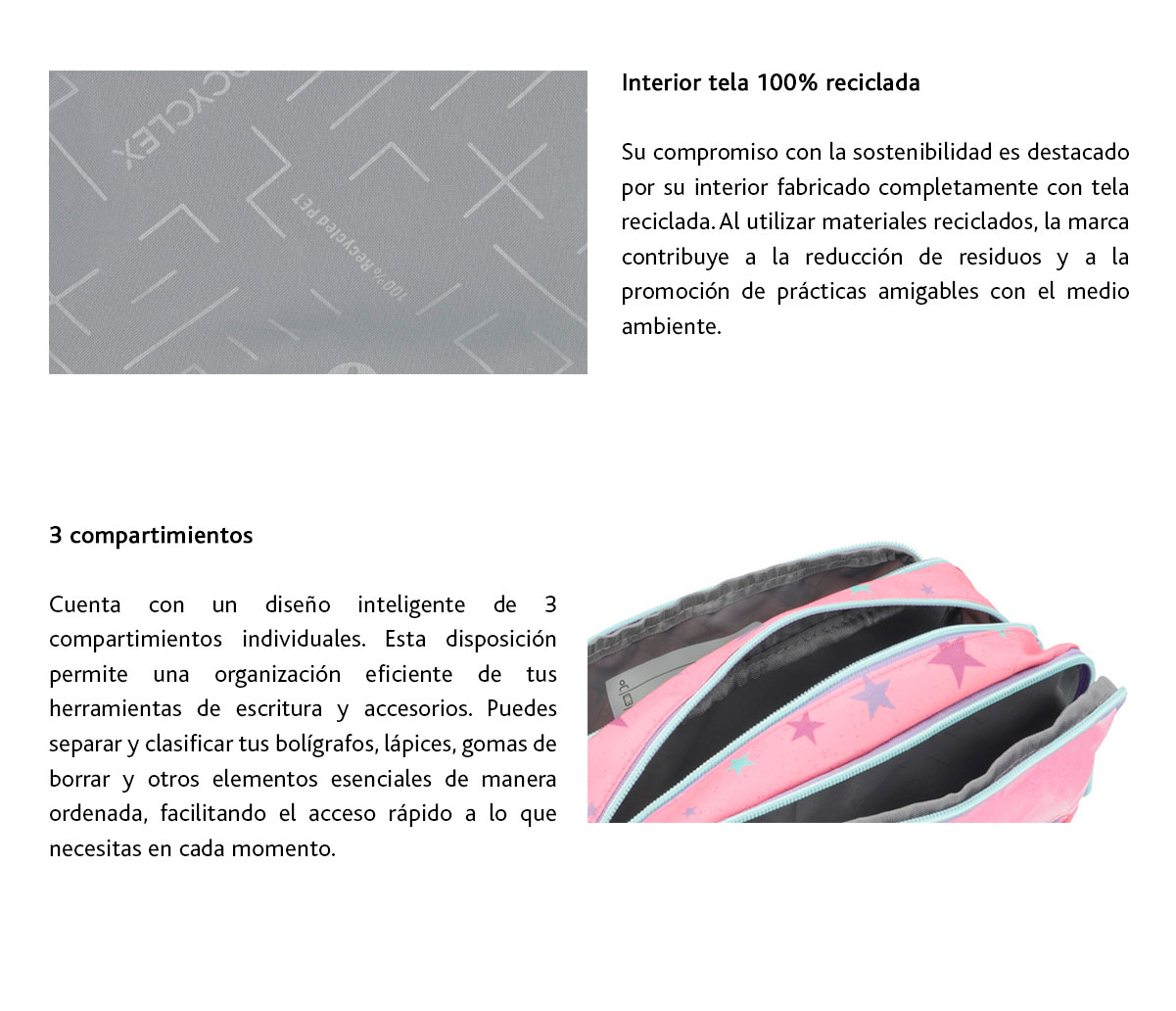 ESTUCHE XTREM UNIVERSITY+ 4XT ROSADO
