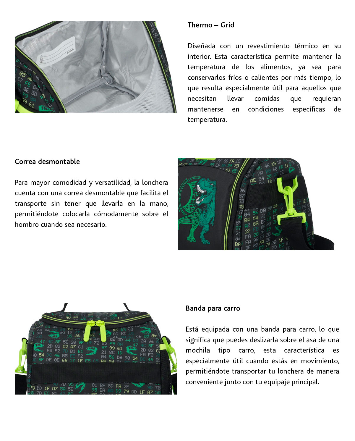 LONCHERA XTREM TÉRMICA NEW BREAK 4XT VERDE