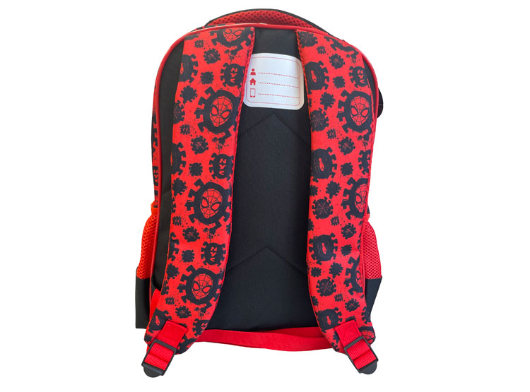 MOCHILA SPIDERMAN 3 BOLSILLO REDONDO - 3