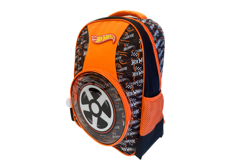 MOCHILA HOT WHEELS BOLSILLO RUEDA - 2