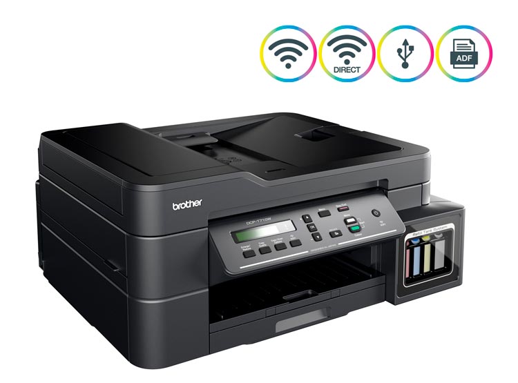 Ripley - MULTIFUNCIONAL BROTHER DCPT710W INK WIFI+ADF