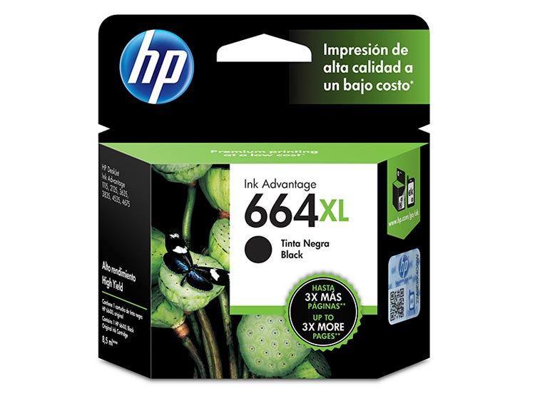 Ripley - CARTUCHO DE TINTA HP ORIGINAL 664XL NEGRO