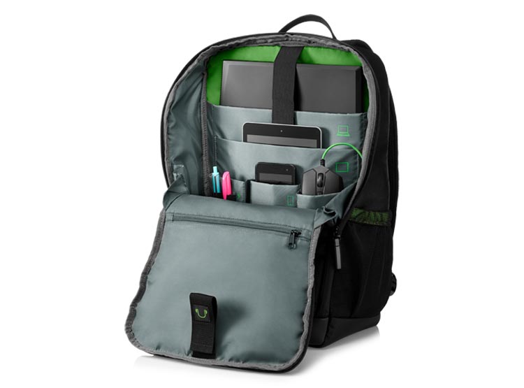 Ripley - MOCHILA HP PAVILION GAMING 400 NEGRO/VERDE