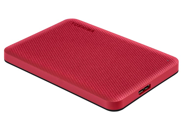 DISCO DURO TOSHIBA ROJO 2TB CANVIO ADVANCE V10 - 7