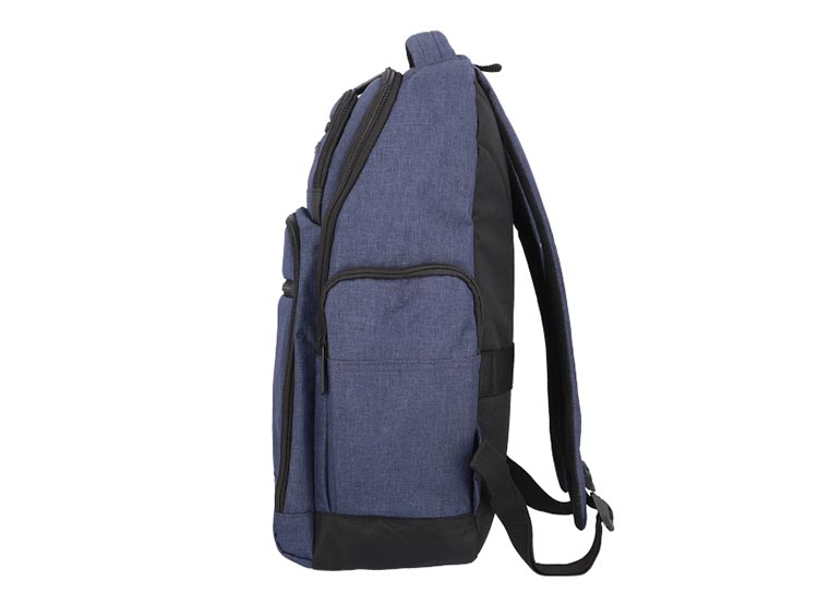 MOCHILA BANKER 802 AZUL MELANGE SAXOLINE - 5