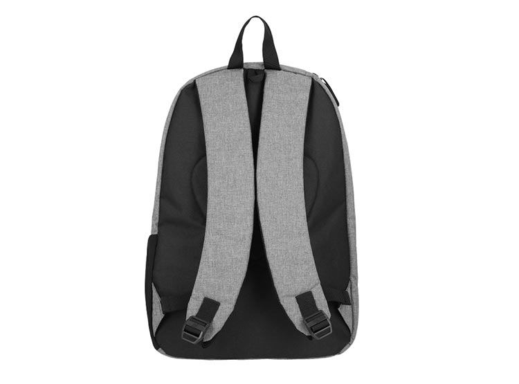 MOCHILA BRIDGE 2SX GRIS MELANGE SAXOLINE - 3