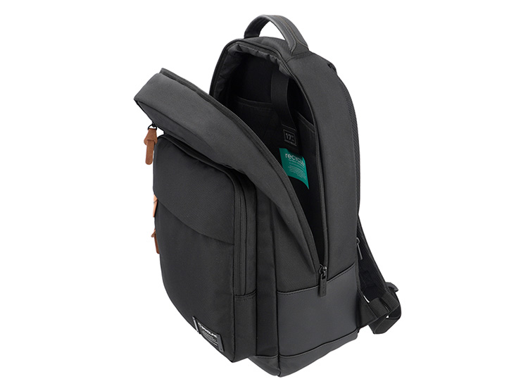 MOCHILA NOTEBOOK SAXOLINE CITY 3SX NEGRA M 17" - 3
