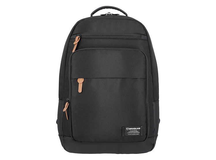 MOCHILA NOTEBOOK SAXOLINE CITY 3SX NEGRA M 17" - 1