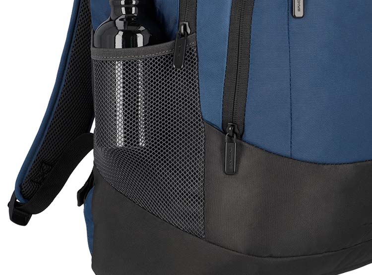 MOCHILA NOTEBOOK SAXOLINE CROSSWAY 3SX AZUL L 17" - 8