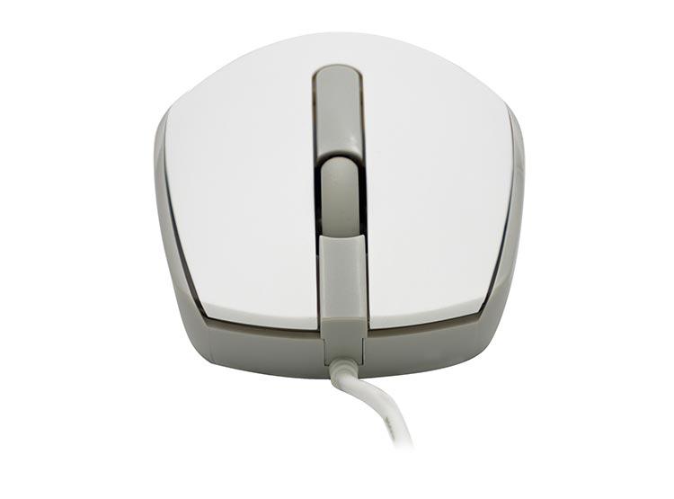 MOUSE ALÁMBRICO HP M10 WH BLANCO - 4