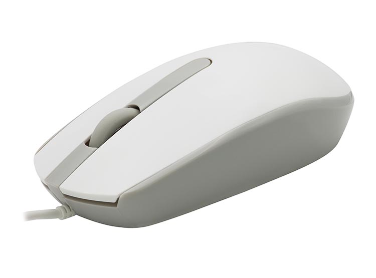 MOUSE ALÁMBRICO HP M10 WH BLANCO - 1