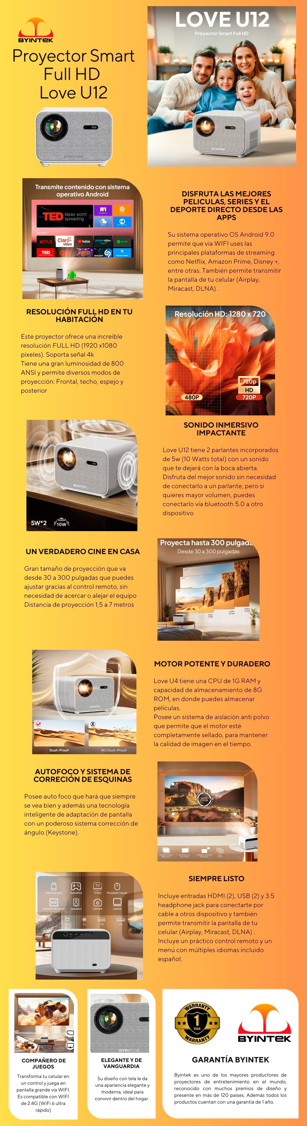 PROYECTOR BYINTEK