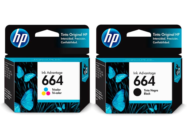 Insumos de Impresión Pack Hp 664 Tricolor Originales heagle.ir