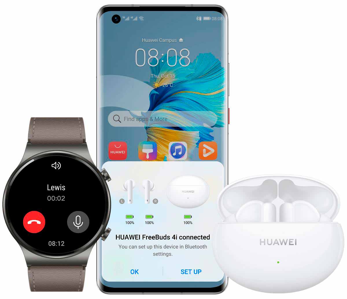 HUAWEI FREEBUDS 4i WHITE