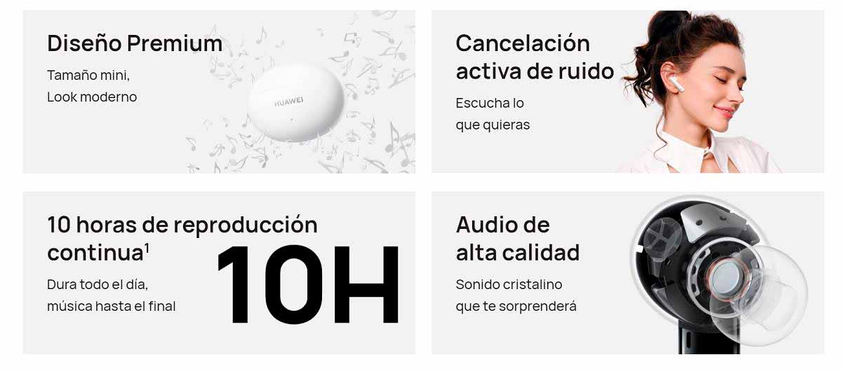 HUAWEI FREEBUDS 4i WHITE