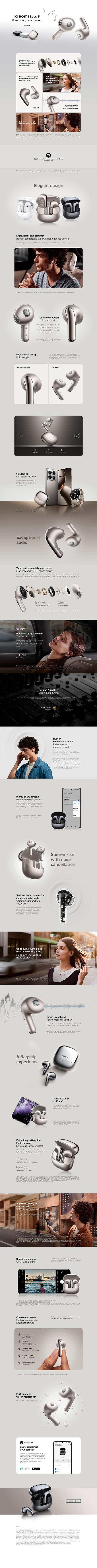 AUDÍFONOS XIAOMI IN EAR BUDS 5