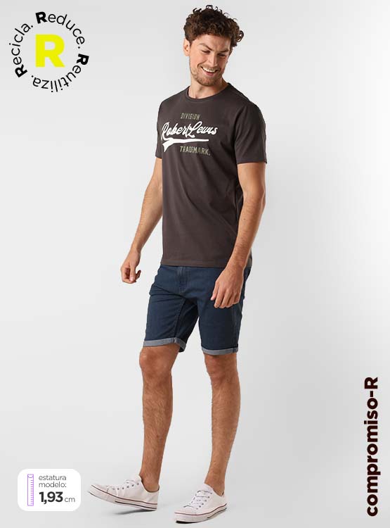 BERMUDA ROBERT LEWIS DENIM - 1