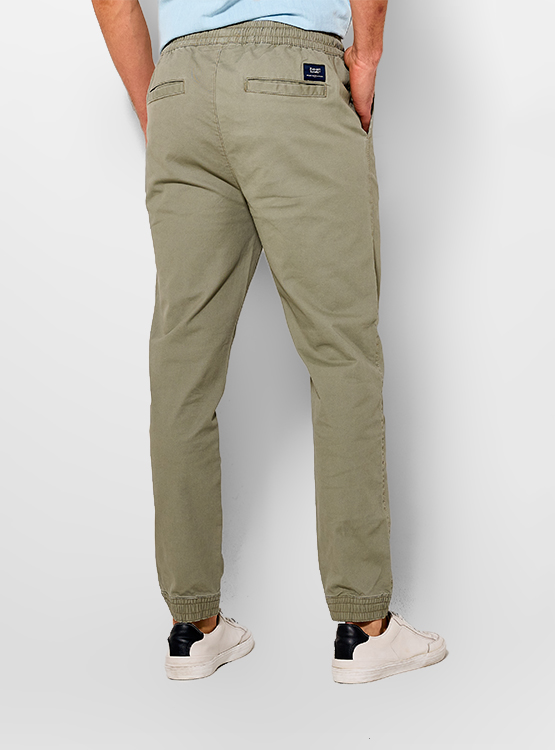 PANTALÓN HOMBRE ROBERT LEWIS JOGGER TWILL - 3