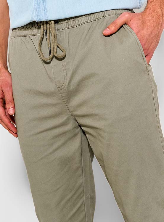 PANTALÓN HOMBRE ROBERT LEWIS JOGGER TWILL - 4