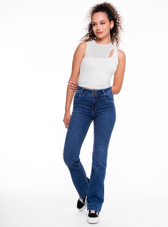 JEANS ALGODÓN REGULAR MUJER EFESIS - 1