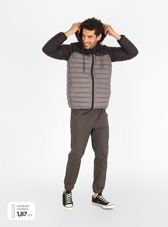 PARKA HOMBRE CLOUDBREAK CON GORRO