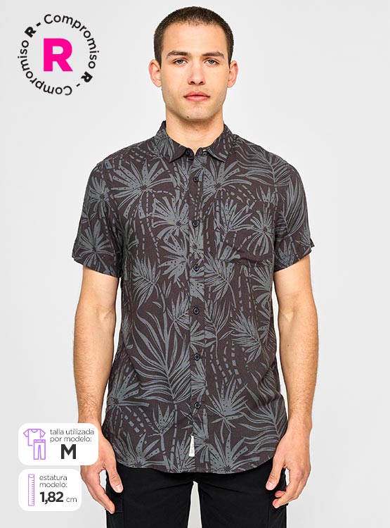 CAMISA MANGA CORTA HOMBRE CLOUDBREAK PRINT
