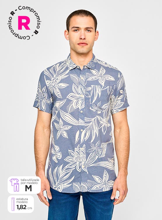 CAMISA CLOUDBREAK MANGA CORTA PRINT - 1