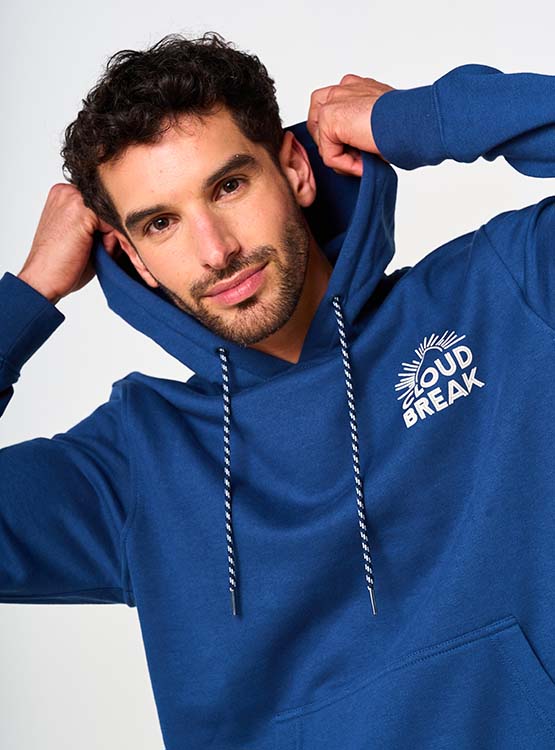 POLERÓN CLOUDBREAK HOODIE PRINT MANGAS - 3