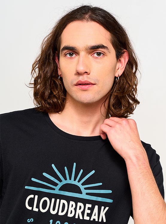 POLERA CLOUDBREAK MANGA CORTA PRINT - 3