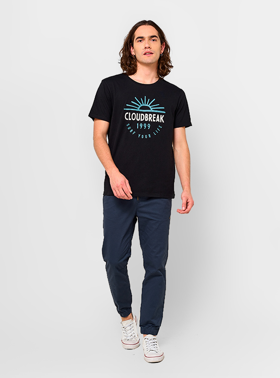 POLERA CLOUDBREAK MANGA CORTA PRINT - 4