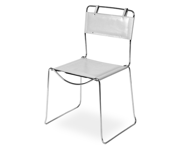 SILLA RIPLEY HOME MILAN CUERO - 1