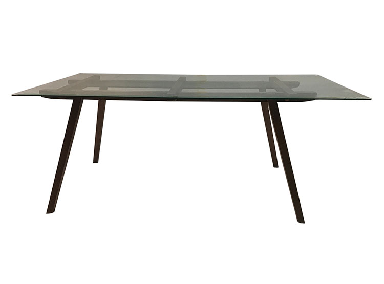 MESA DE COMEDOR RIPLEY HOME SALERO SALERNO MADERA CAFÉ - 1