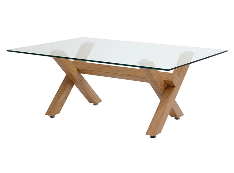 MESA DE CENTRO SPAZZIO CROSS NATURAL TUB - 2