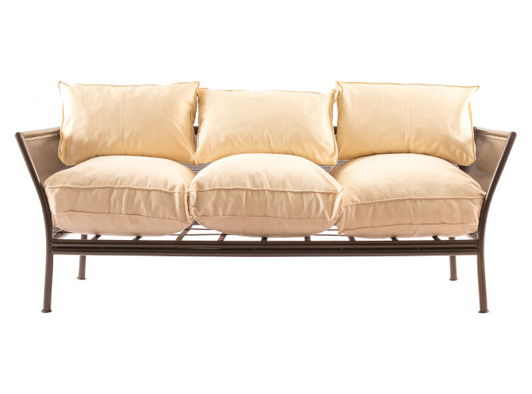 JUEGO DE LIVING TERRAZA RIPLEY HOME CURVO MALLA - 2