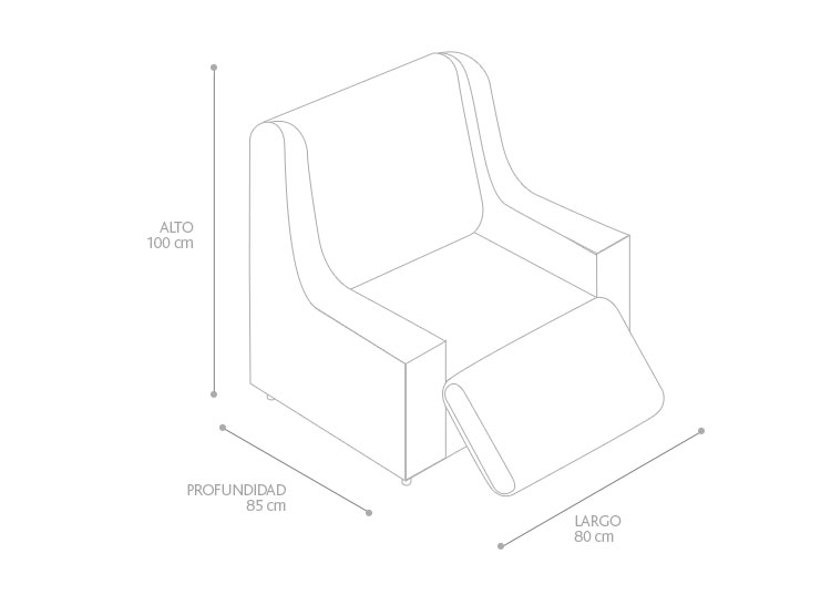 BERGERE IDETEX OLIMPO PU CAFÉ - 4
