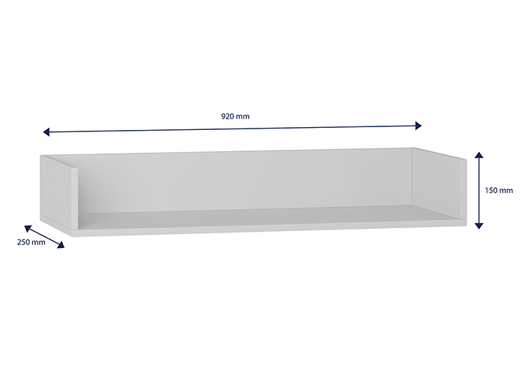 REPISA BE DESIGN RETRO AEREA 1004 BLANCO - 2
