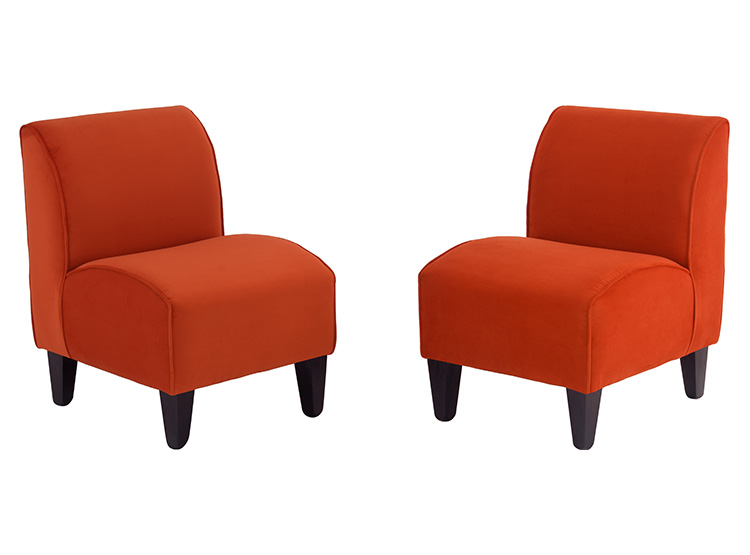 SET 2 POLTRONAS BODEVIR SOFT FELPA - 1