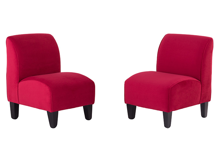 SET 2 POLTRONAS BODEVIR SOFT FELPA